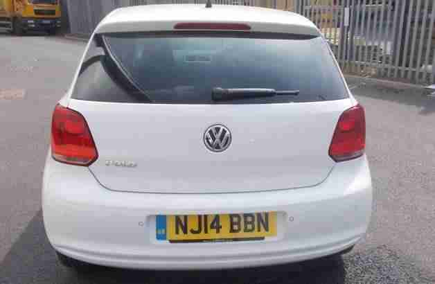 2014 VOLKSWAGEN POLO 1.2 60 Match Edition 3dr Petrol Manual Hatchback