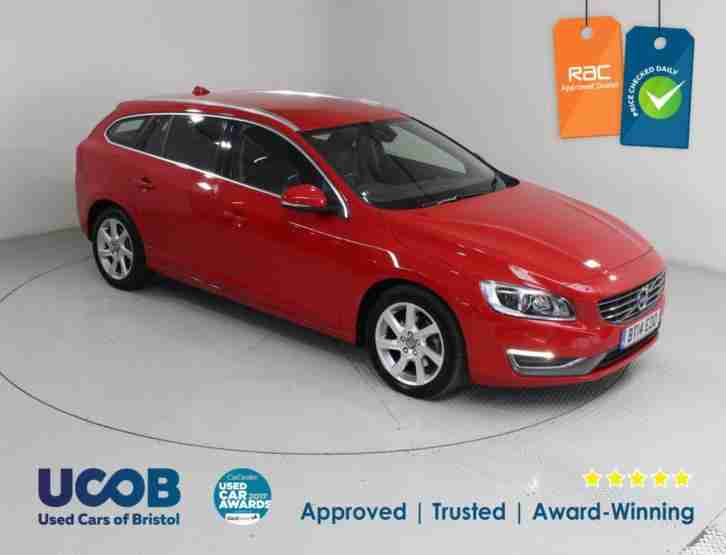 2014 VOLVO V60 2.0 D4 SE LUX 5DR ESTATE