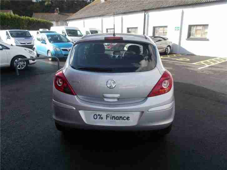 2014 Vauxhall Corsa Energy VVT Easytonic Petrol Silver Tiptronic