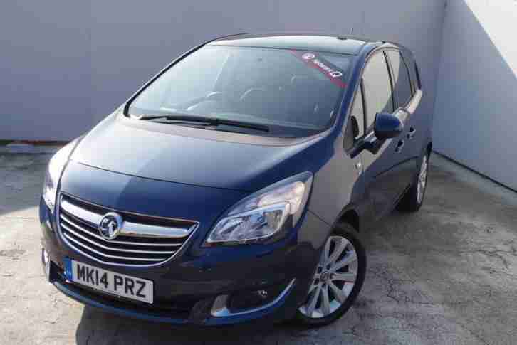 2014 Vauxhall Meriva 1.4i 16V SE 5dr Petrol blue Manual