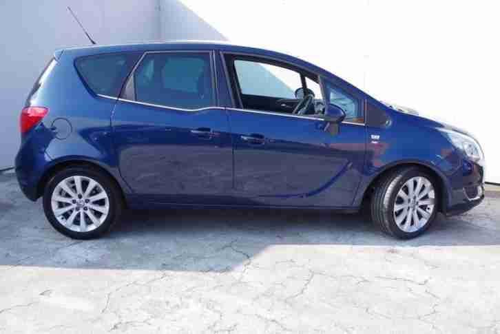 2014 Vauxhall Meriva 1.4i 16V SE 5dr Petrol blue Manual