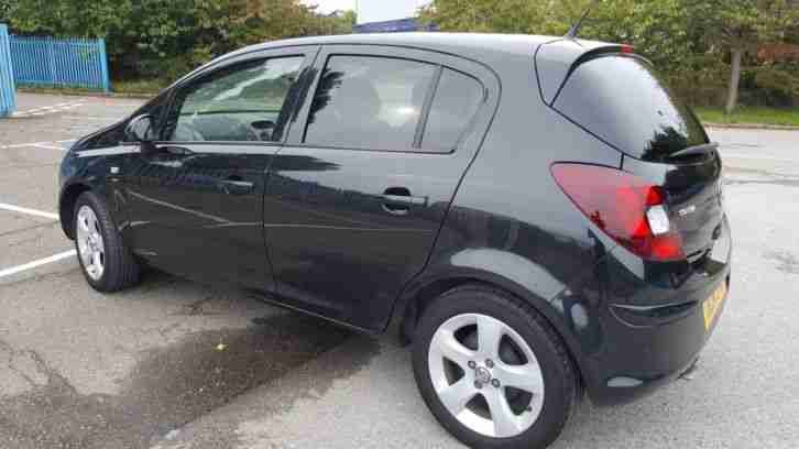 2014 Vauxhall corsa sxi1.4 low mileage petrol, not diesel, fiesta metallic black