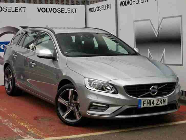 2014 Volvo V60 D3 [136] R DESIGN 5dr Diesel Silver Manual