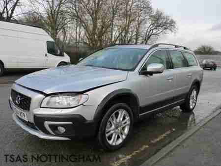 2014 Volvo XC70 Lux SE Geartronic 2.4TD D5 215 AWD Damaged Salvage Not Recorded