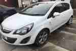 2014 White Vauxhall Corsa 1.3 EcoFlex Limited