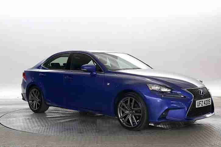 2014 (Z Reg) Lexus IS 300H 2.5 F Sport Winning Blue ELECTRICITY AUTOMATIC