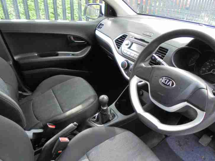 2014 kia picanto 1.0 5dr ZERO ROAD TAX*LOW MILES* px alto splash c1 107 aygo i10