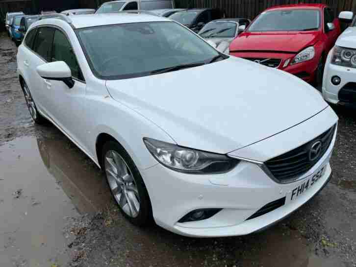 2014 MAZDA 6 TOURER 2.2 D SPORT 5DR ESTATE MANUAL NON RUNNER SPARES OR REPAIR