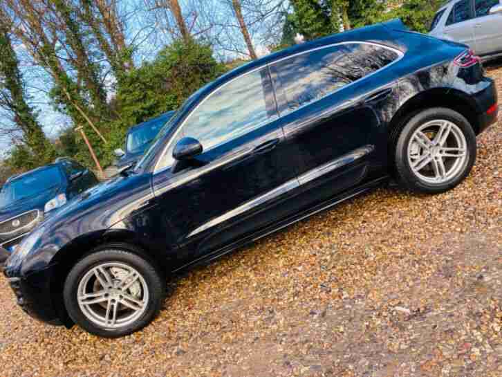 2014 PORSCHE MACAN 3.0 D 258 S PDK, MOT, 1 F/OWNER, 5 SERVICE STAMPS, PAN ROOF.