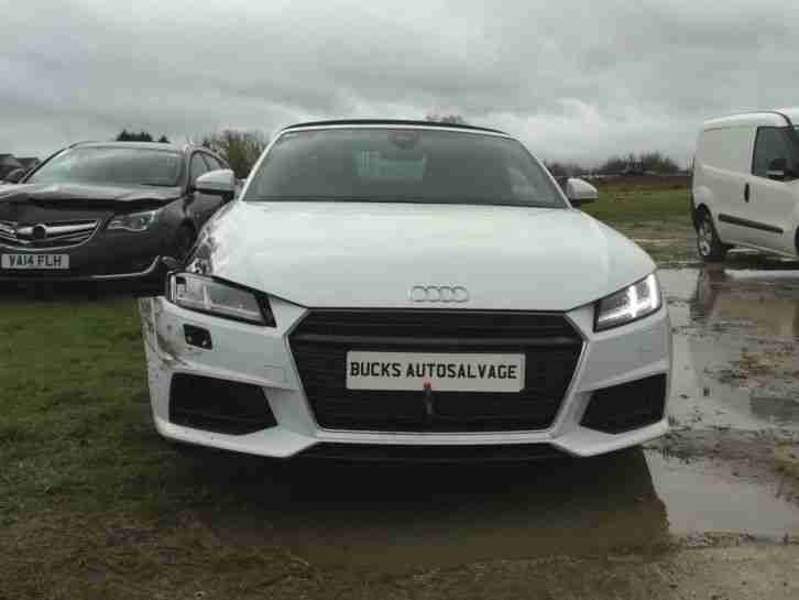 2015/15 AUDI TT S LINE TFSI NEW FACE LIFT MODEL UNRECORDED DAMAGED SALVAGE