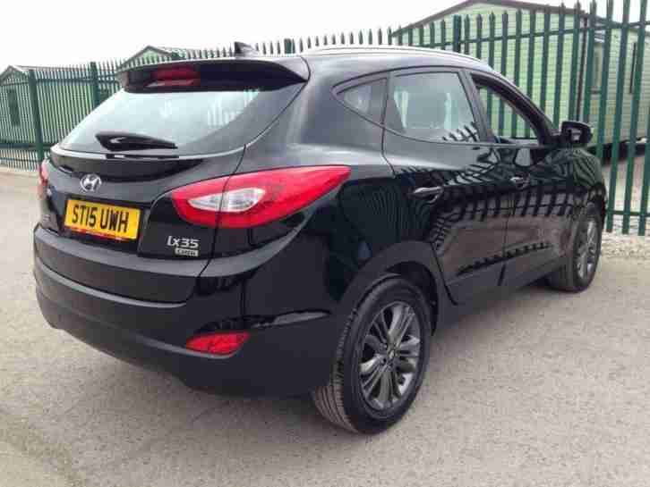 2015 15 HYUNDAI IX35 1.7 SE NAV CRDI 5D 114 BHP SAT NAV LEATHER PDC FSH DIESEL