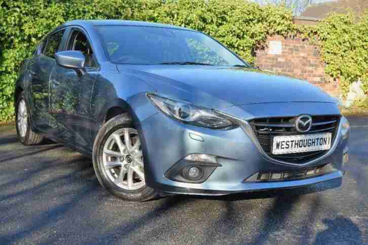 2015 15 MAZDA 3 2.2 TD SKYACTIV-D SE-L NAV 5DR DIESEL 1 FORMER, WARRANTYMOT