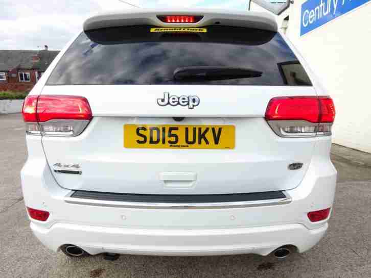 2015 15 REG GRAND JEEP CHEROKEE OVERLAND 3.0 CRD 4X4 DIESEL AUTO DAMAGED SALVAGE