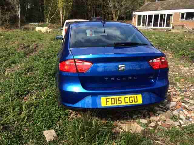 2015"15 REG SEAT TOLEDO I-TECH TDI ECOMOTI , ELECTRIC BLUE, SAT NAV, 12K MILES