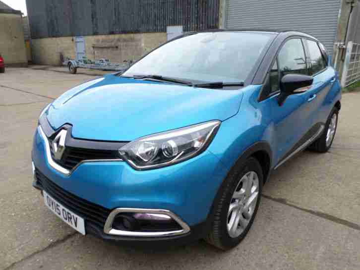 2015"15" RENAULT CAPTUR D-QUE M-NAV NRG TC BLUE/BLACK DAMAGED SALVAGE