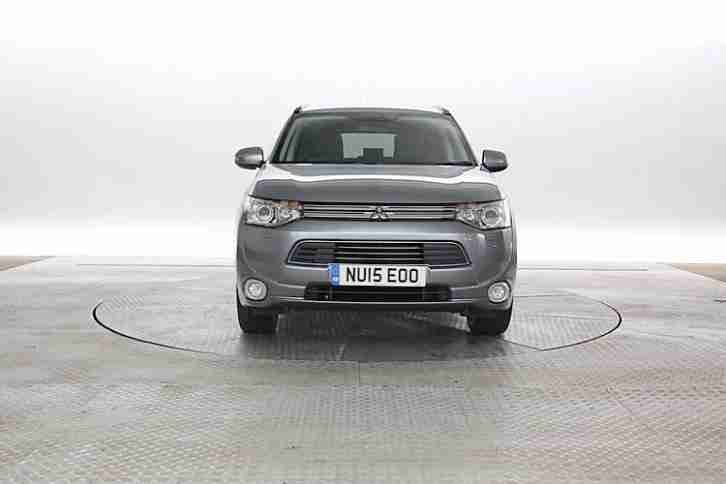 2015 (15 Reg) Mitsubishi Outlander 2.0 PHEV GX4h Atlantic Grey ELECTRICITY AUTOM