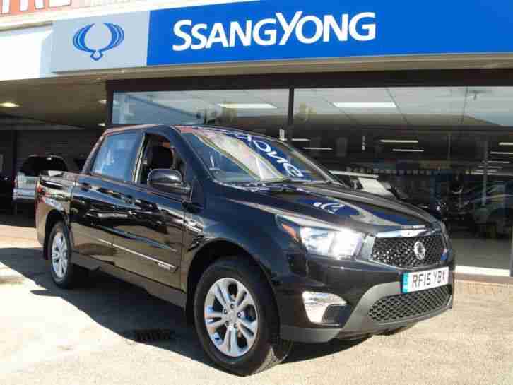 2015 15 SSANGYONG KORANDO SPORTS 2.0 EX 5D AUTO 153 BHP DIESEL