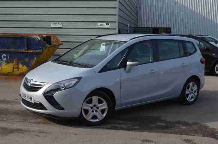 2015 15 VAUXHALL ZAFIRA 1.4T Exclusiv 5dr in Grey
