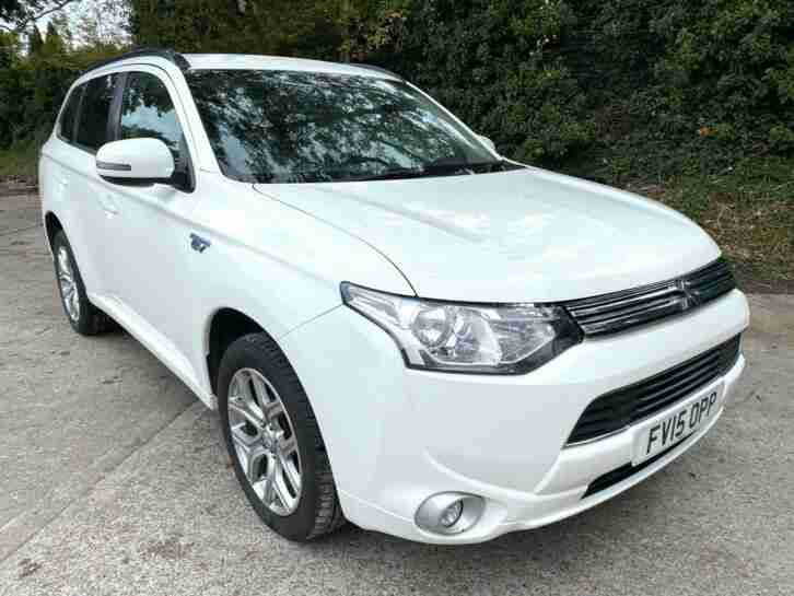 2015 15 MITSUBISHI OUTLANDER ELECTRIC 2.0 AUTO 4X4 DAMAGED REPAIRABLE SALVAGE