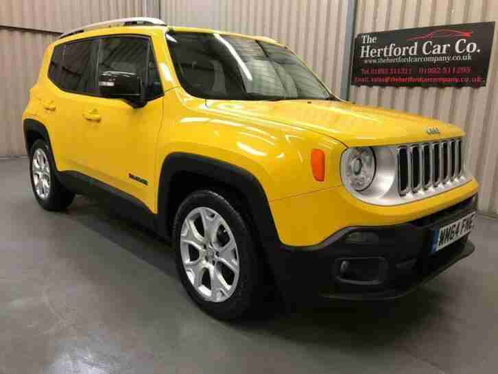 2015 64 JEEP RENEGADE 1.6 M-JET LIMITED 5D 118 BHP DIESEL