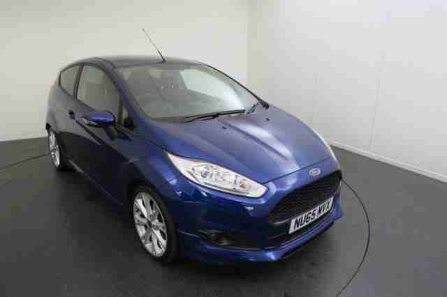 2015 65 FORD FIESTA 1.0 ZETEC S 3D 124 BHP BLUETOOTH CONNECTIVITY PRIVACY GLASS