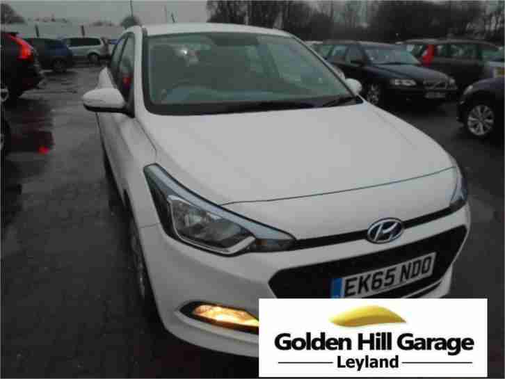 2015 65 HYUNDAI I20 1.2 BLUEDRIVE S AIR 5DR WHITE *Buy Now* No Payments*