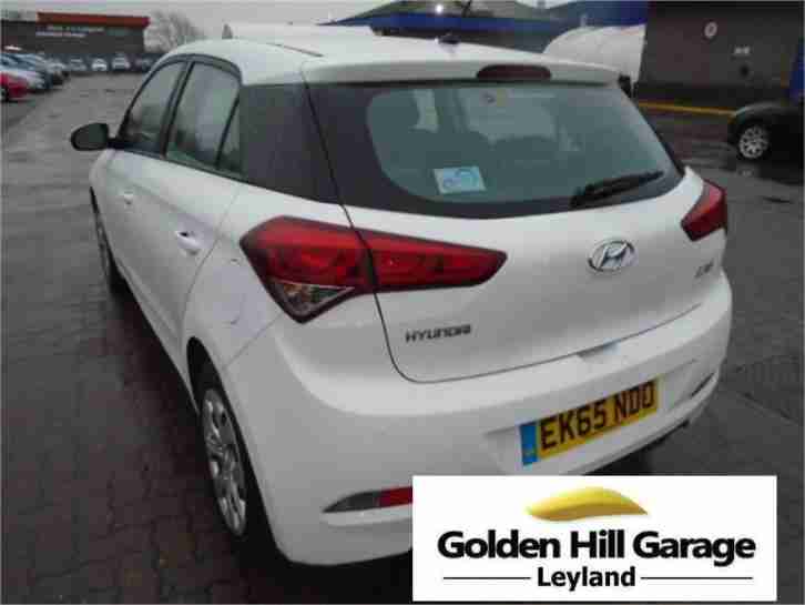 2015 65 HYUNDAI I20 1.2 BLUEDRIVE S AIR 5DR WHITE *Buy Now* No Payments*