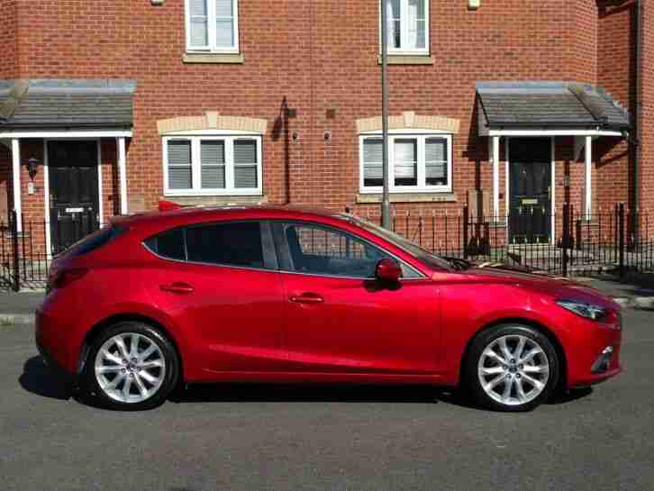 2015 65 MAZDA 3 SPORT NAV D SKYACTIV 2.2 DIESEL TOP SPEC £20 TAX 1 OWNER LOOK!