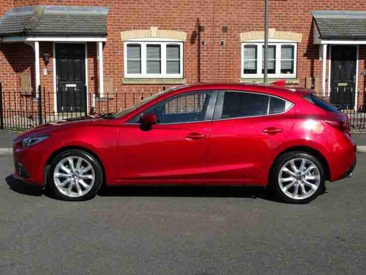 2015 65 MAZDA 3 SPORT NAV D SKYACTIV 2.2 DIESEL TOP SPEC £20 TAX 1 OWNER LOOK!
