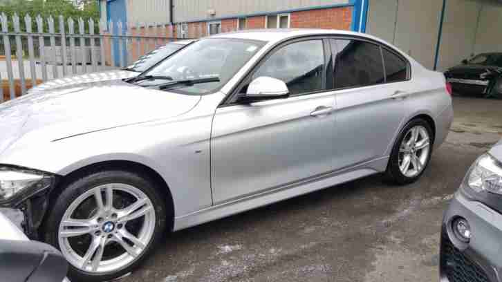 2015 65 REG BMW 320D M-SPORT LCI 2.0TD AUTOMATIC DAMAGED REPAIRABLE SALVAGE