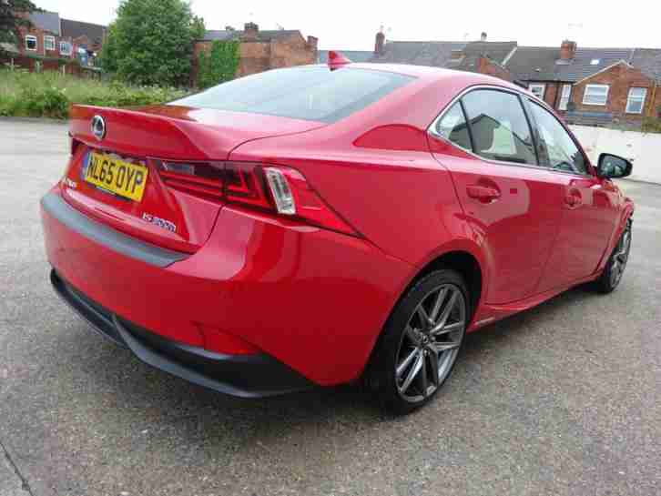 *2015 65 REG* LEXUS IS 300h F-SPORT HYBRID E-CVT AUTO NEW SHAPE DAMAGED SALVAGE