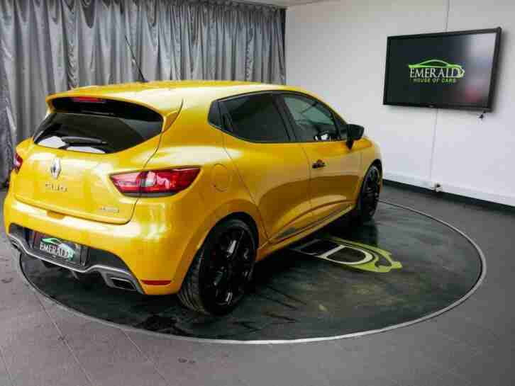 2015 65 RENAULT CLIO 1.6 RENAULTSPORT NAV LUX 5D AUTO 200 BHP