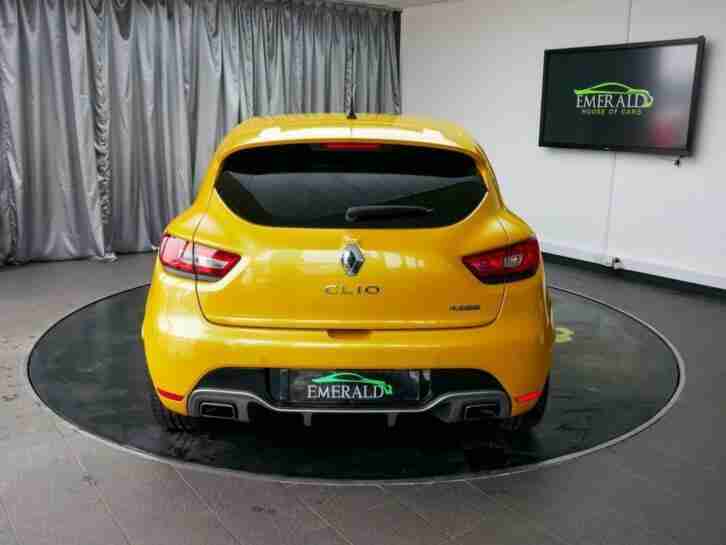 2015 65 RENAULT CLIO 1.6 RENAULTSPORT NAV LUX 5D AUTO 200 BHP