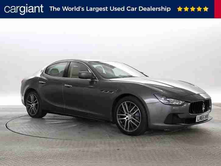 2015 (65 Reg) Maserati Ghibli 3.0 V6 D Met Grey DIESEL AUTOMATIC