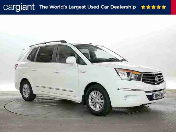 2015 (65 Reg) Ssangyong Rodius 2.0 Turismo ES White MPV DIESEL MANUAL