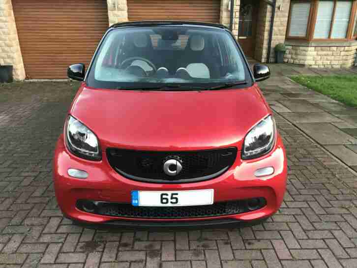 2015 65 SMART ForFour 1.0 Passion 5dr Mercedes Car Stop Start for four city Red