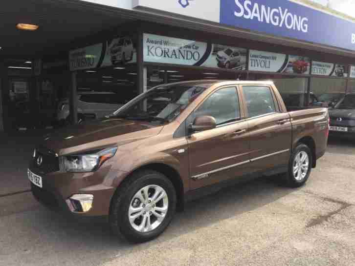 2015 65 SSANGYONG KORANDO SPORTS EX AUTO PICK UP DIESEL