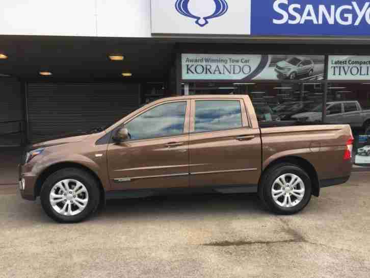 2015 65 SSANGYONG KORANDO SPORTS EX AUTO PICK UP DIESEL