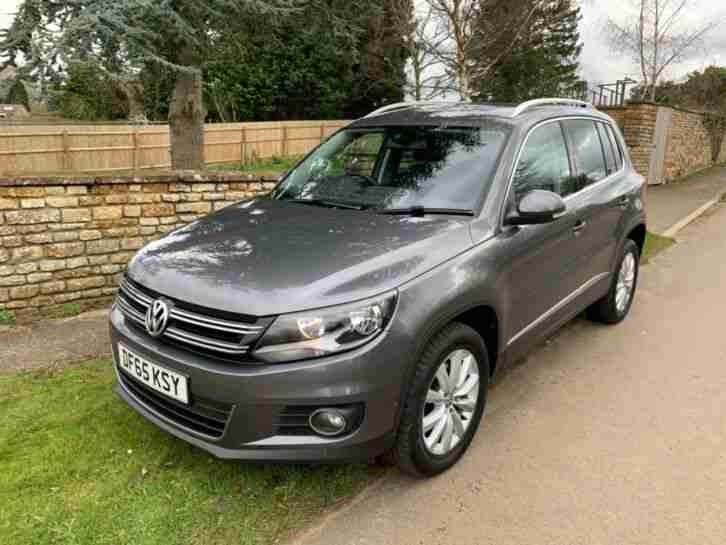 2015 65 Volkswagen Tiguan 2.0 TDI 150 BMT 4MOTION AUTO DSG 4X4 SUV FVWSH SAT NAV