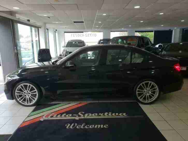 2015 BMW 3 Series 2.0 320d BluePerformance M Sport (s/s) 4dr Diesel black Manual