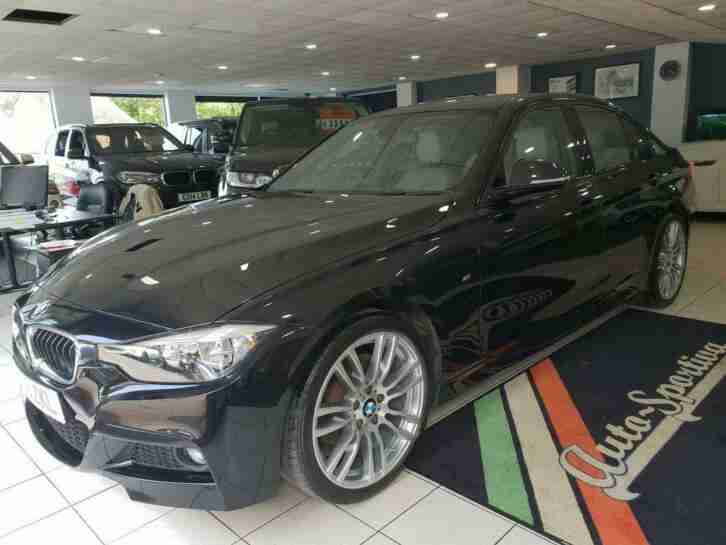 2015 BMW 3 Series 2.0 320d BluePerformance M Sport (s/s) 4dr Diesel black Manual