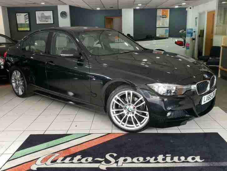 2015 BMW 3 Series 2.0 320d BluePerformance M Sport (s s) 4dr Diesel black Manual