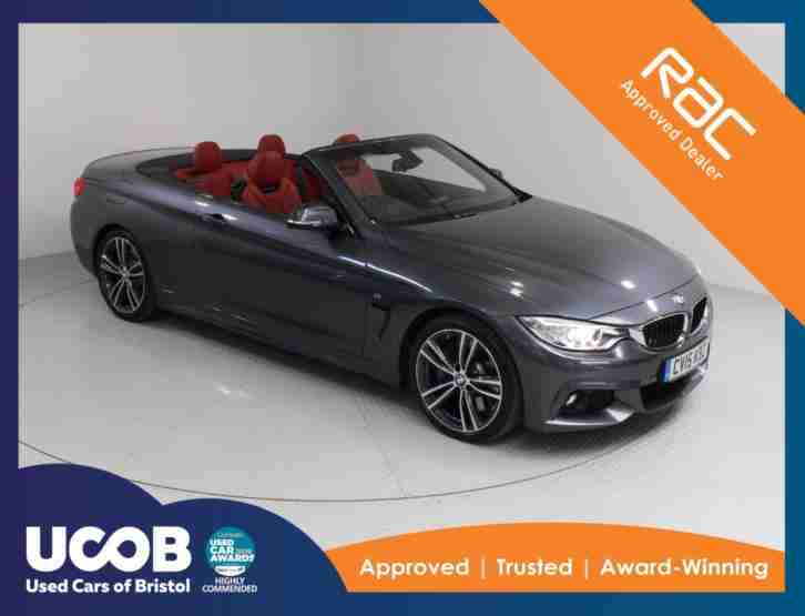 2015 BMW 4 SERIES 3.0 430D M SPORT 2DR CONVERTIBLE DIESEL