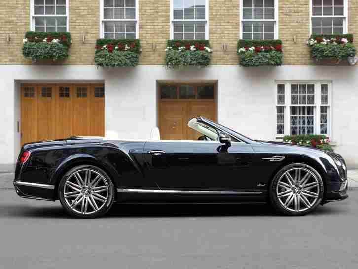 2015 Bentley Continental GTC SPEED VAT QUALIFYING PETROL/ALCOHOL Black Automat