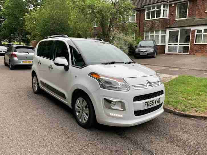 2015 Citroen C3 Picasso Exclusive 1.6 BlueHDi Diesel 5 Door White 11094 Miles