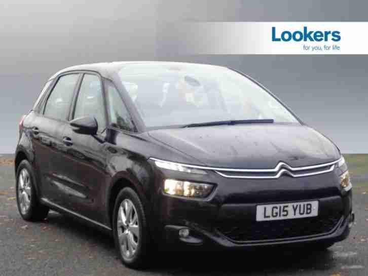 2015 Citroen C4 Picasso 1.6 e-HDi VTR+ 5dr ETG6 Diesel black Semi Auto
