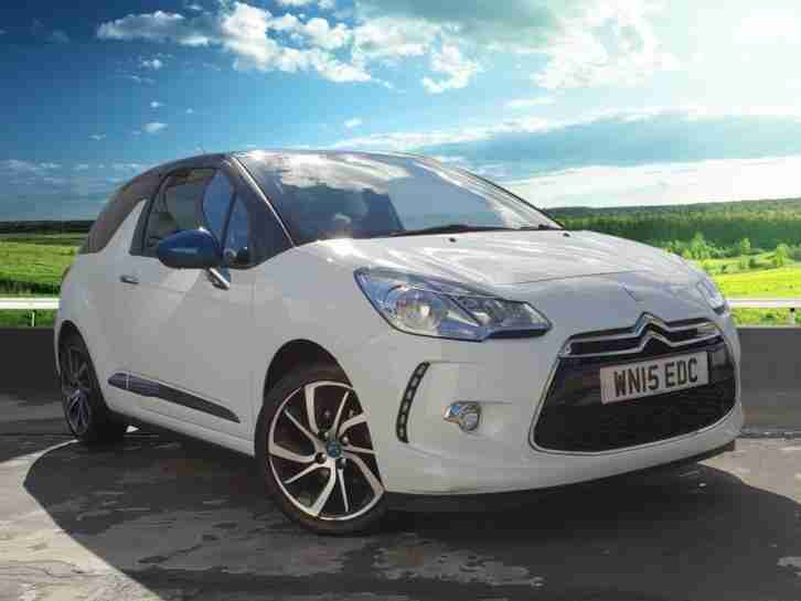 2015 Citroen DS3 PURETECH DSTYLE PLUS S/S Bluetooth Connectivity, Cruise Control