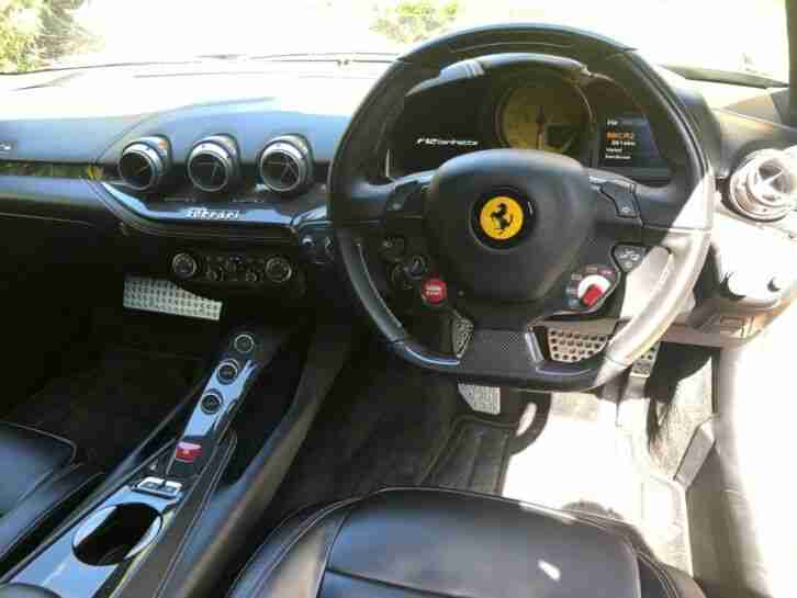 2015 FERRARI F12 6.2 V12 IN MET GREY WITH BLACK STUNNING CAR WITH FULL FMDSH 54K