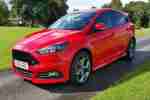 2015 FOCUS ST 3 TURBO RED 0 OWNERS