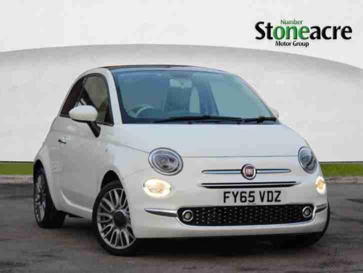 2015 Fiat 500 0.9 TwinAir Lounge Hatchback 3dr Petrol Dualogic (s s) (88